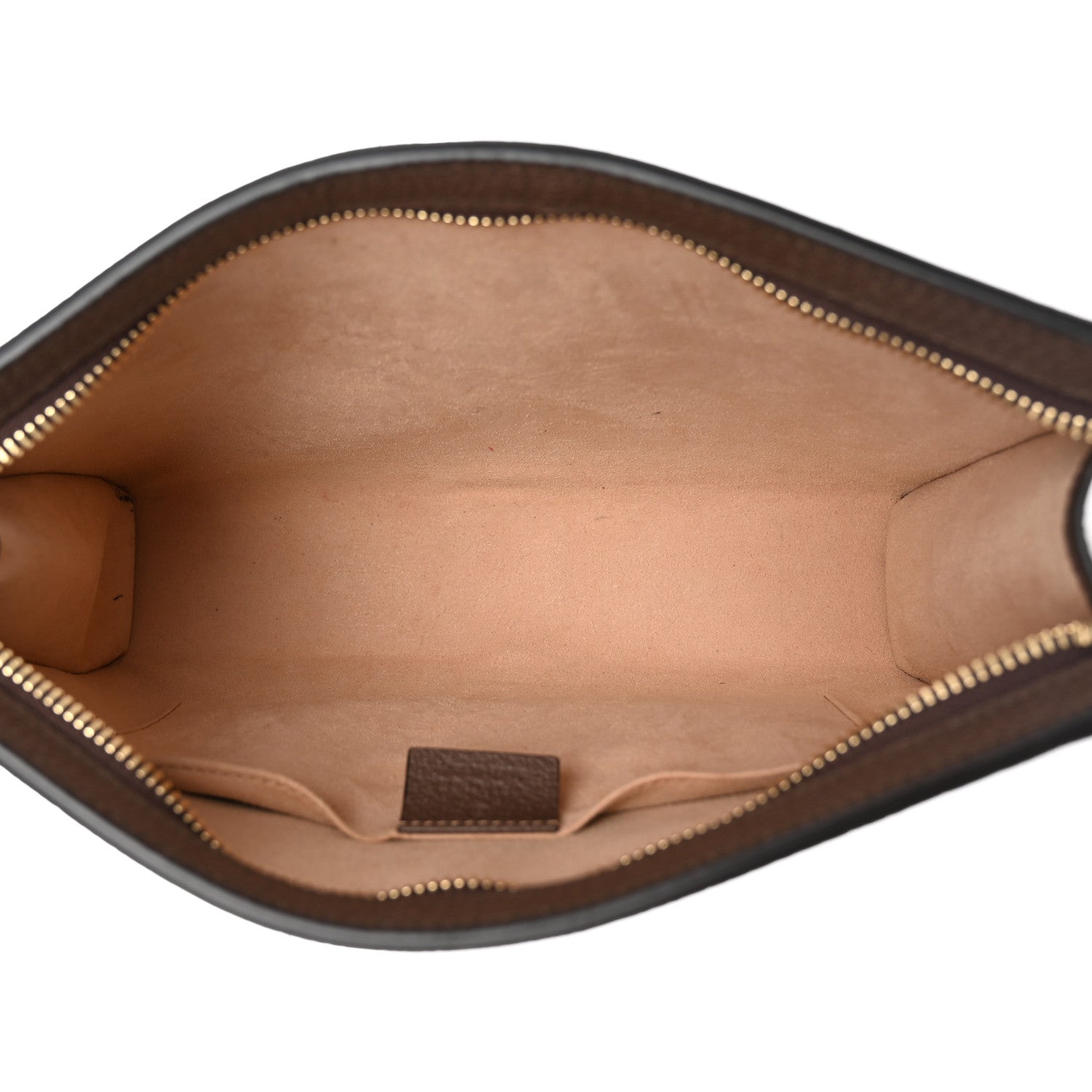 Gucci GG Supreme Monogram Web Ophidia Pouch Brown 5 of 10