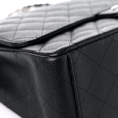 Chanel Caviar Quilted Maxi Double Flap Black 9 of 20