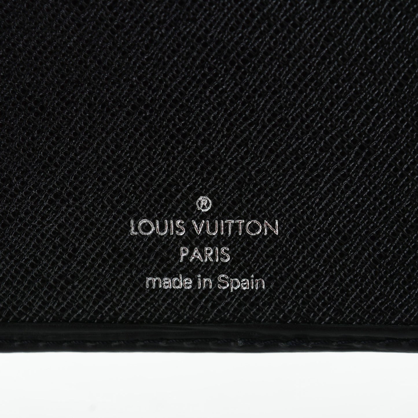 Epi Checkbook Organizer Wallet Black