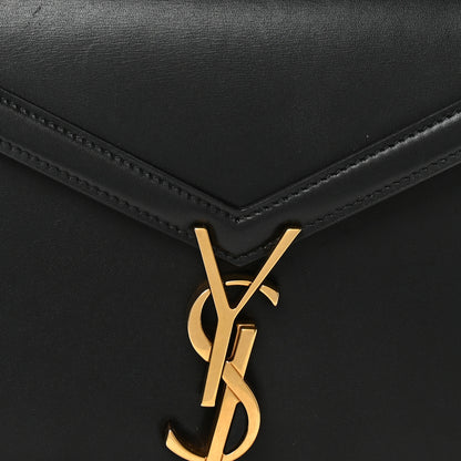 Saint Laurent Calfskin Mini Classic Monogram Cassandra Top Handle Black 8 of 10