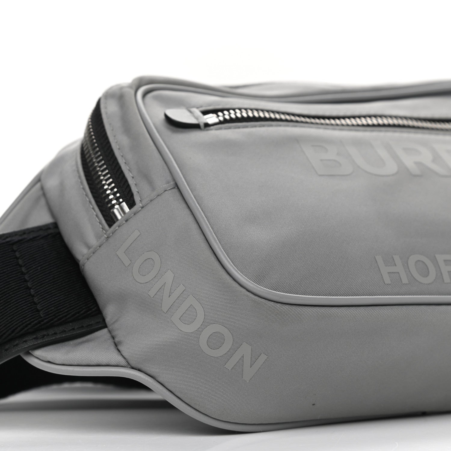 Burberry Econyl Horseferry Print Bum Bag Grey 8 of 9