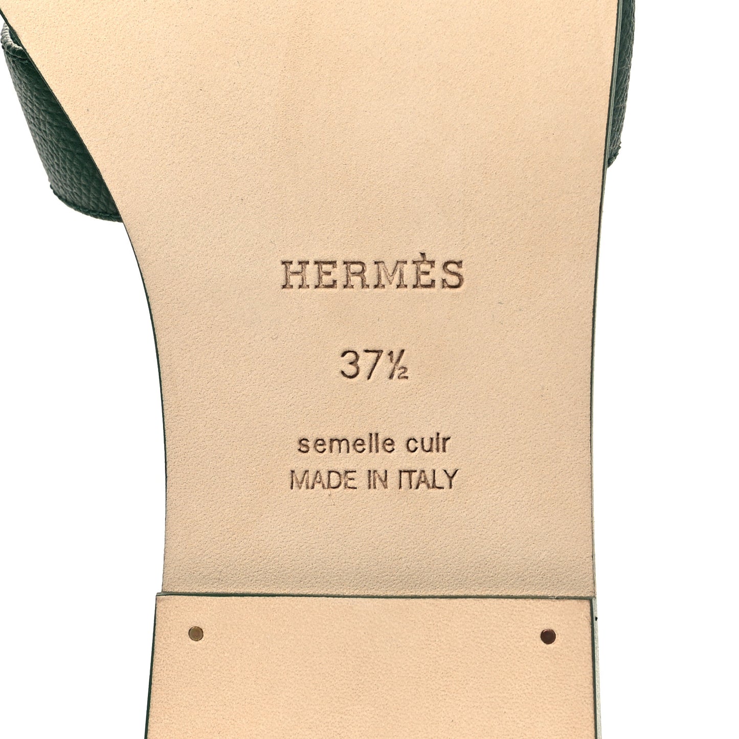 Epsom Oran Sandals 37.5 Vert Cactus