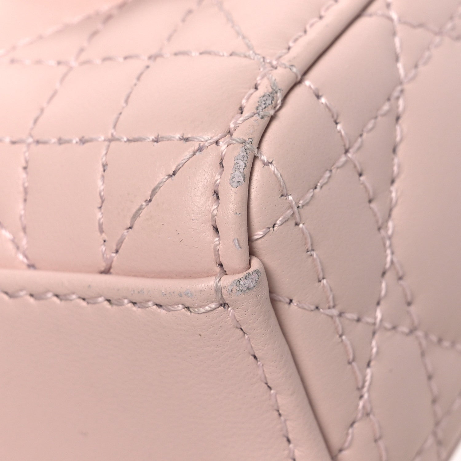 Christian Dior Lambskin Cannage Micro Lady D-Joy Rose Poudre 12 of 17