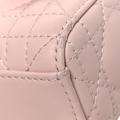 Christian Dior Lambskin Cannage Micro Lady D-Joy Rose Poudre 12 of 17