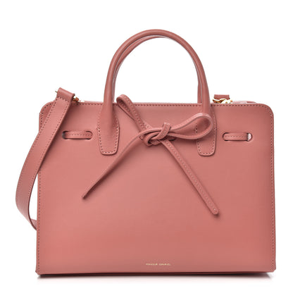 Mansur Gavriel Calfskin Mini Sun Bag Blush 1 of 12