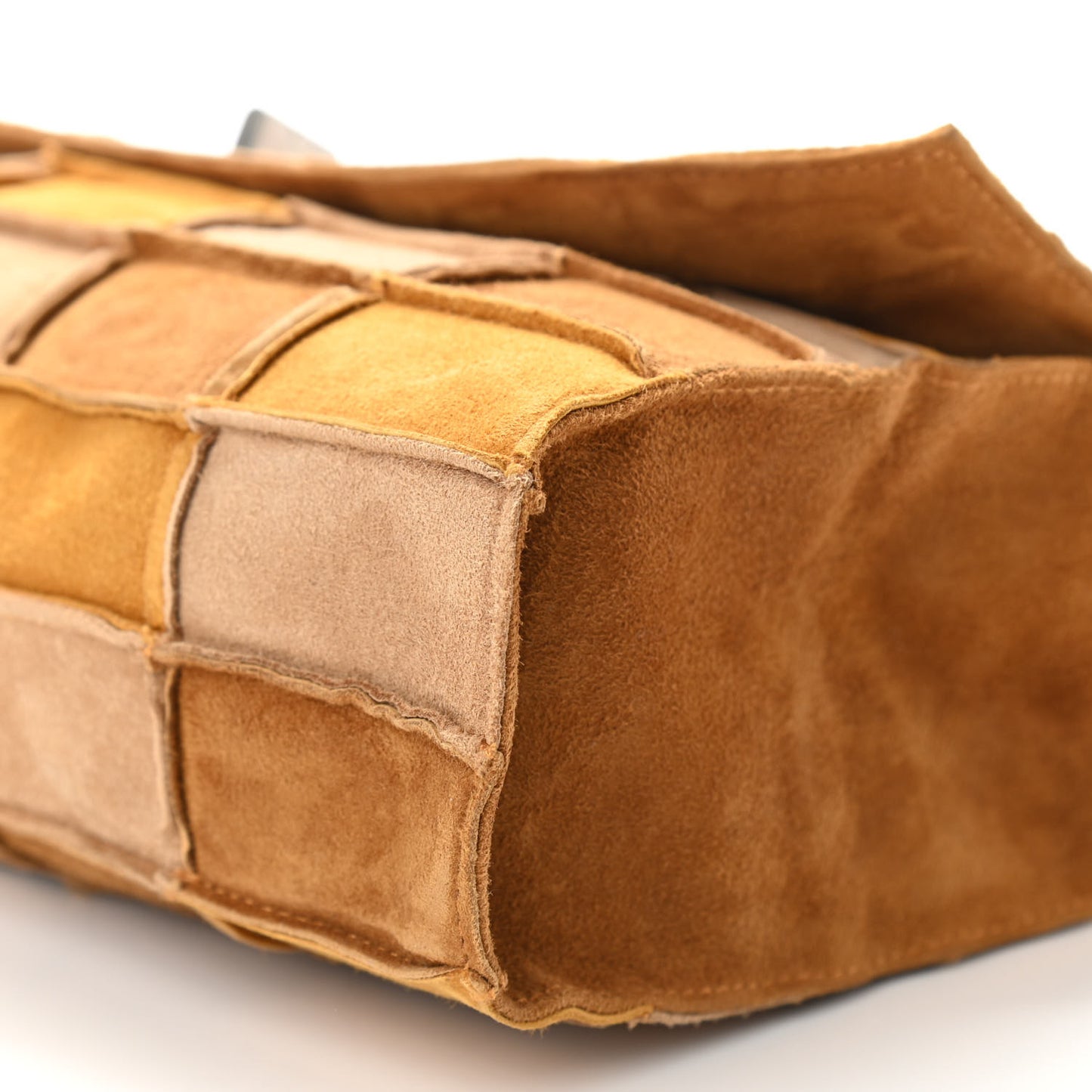 Suede Chocolate Bar Mademoiselle Flap Multicolor