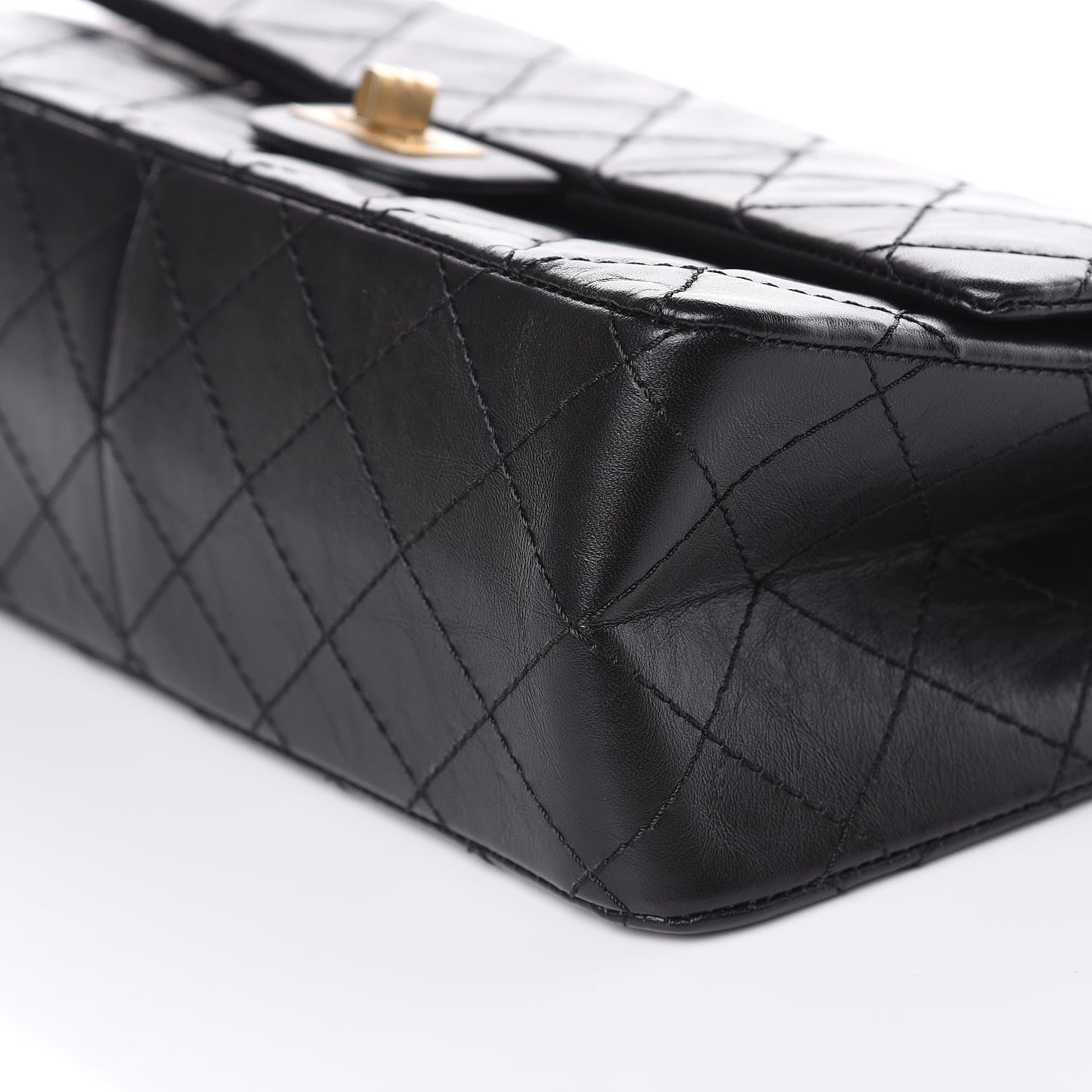 Chanel Aged Calfskin Quilted 2.55 Reissue 226 Flap Black 6 of 10