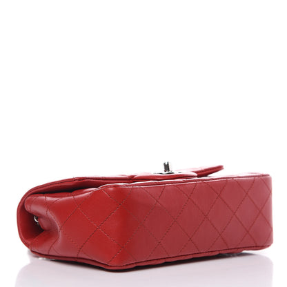 Chanel Lambskin Quilted Mini Rectangular Flap Red 4 of 11