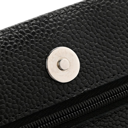 Chanel Caviar Quilted Wallet on Chain WOC Black 12 of 12