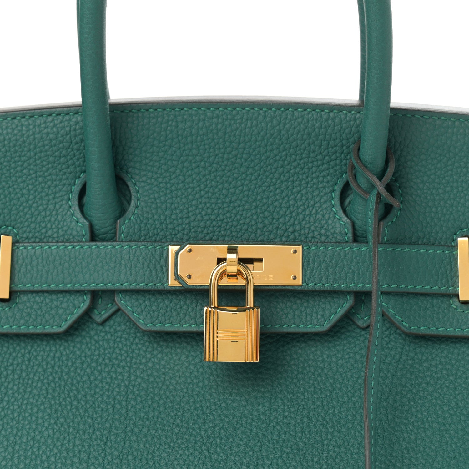 Hermes Togo Birkin 30 Malachite 8 of 14
