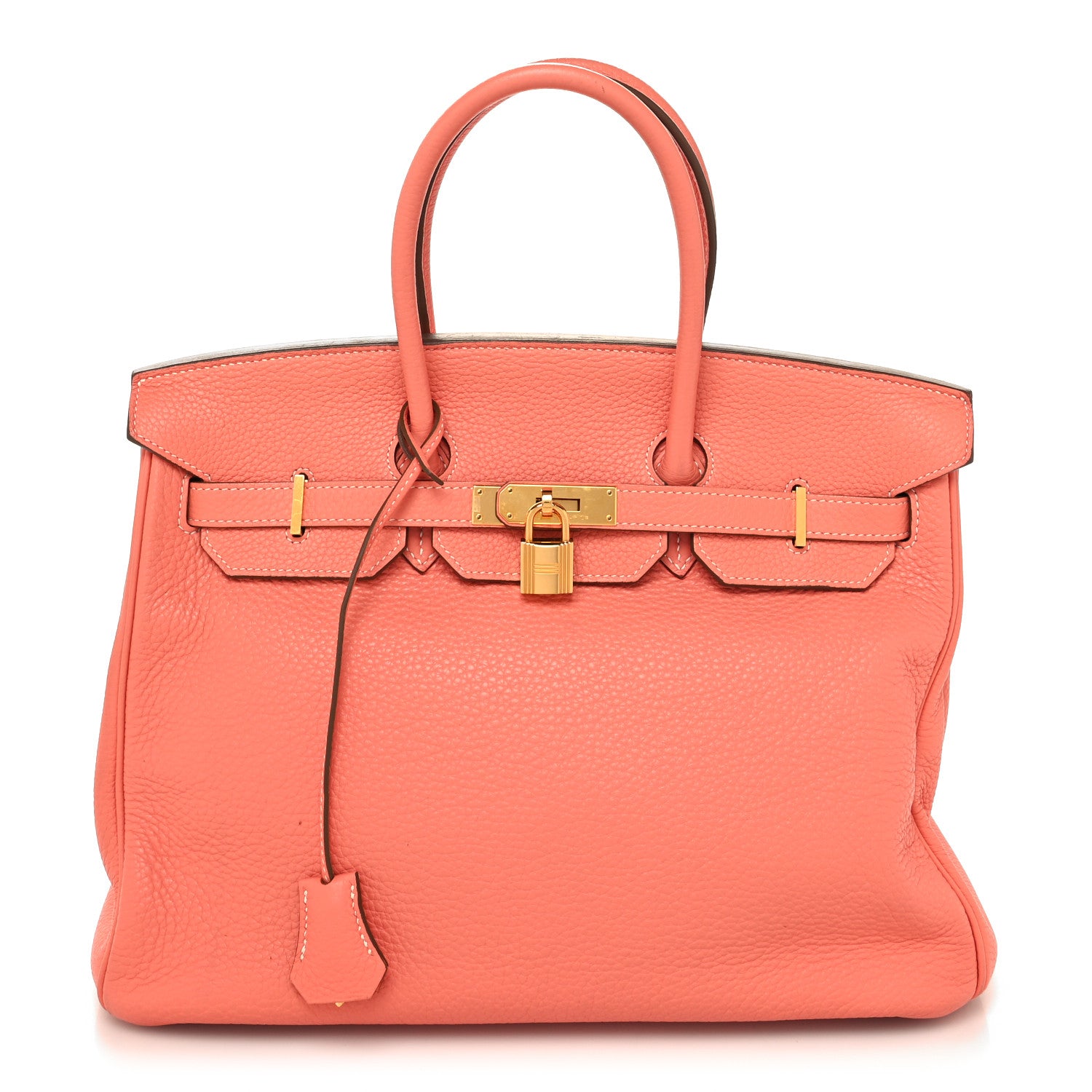 Hermes Togo BIRKIN 35 Crevette 1 of 15