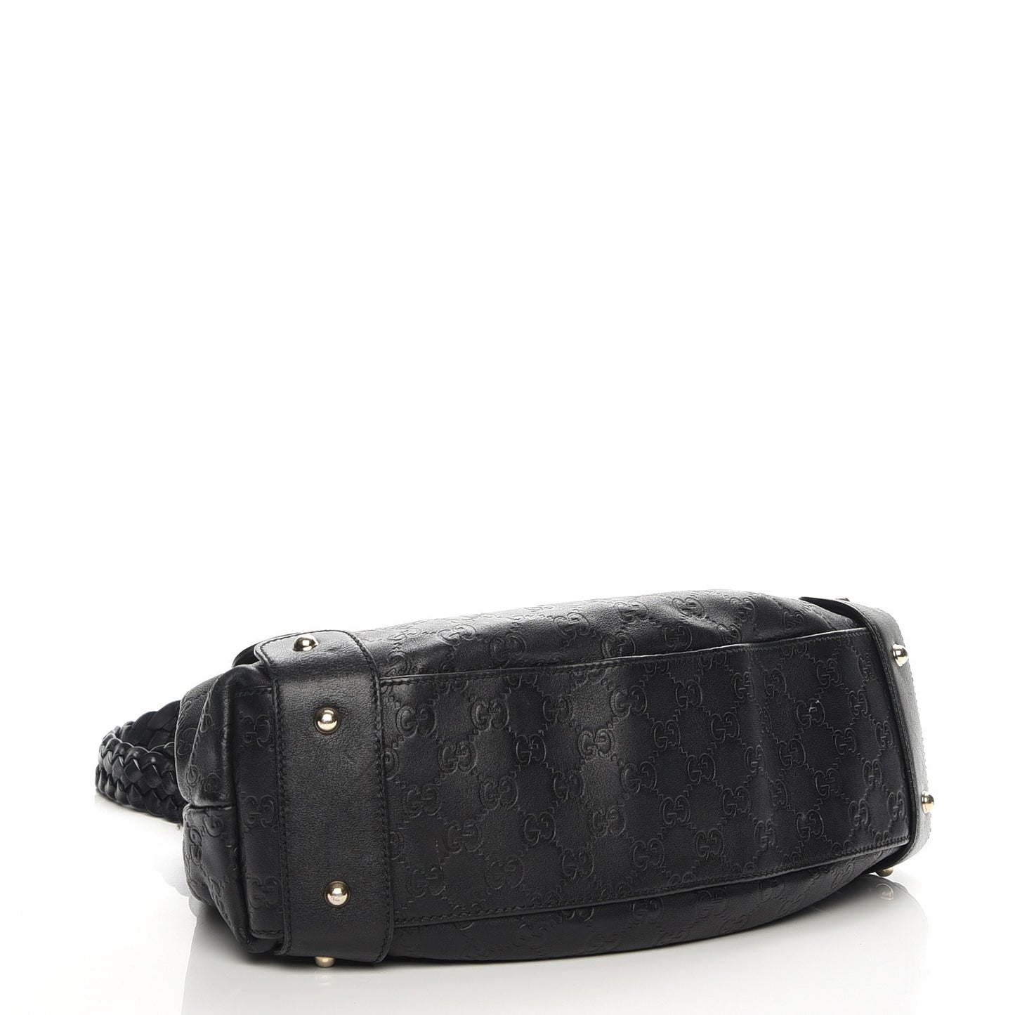 Guccissima Small Pelham Shoulder Bag Black