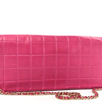 Chanel Lambskin East West Chocolate Bar Flap Pink 12 of 14