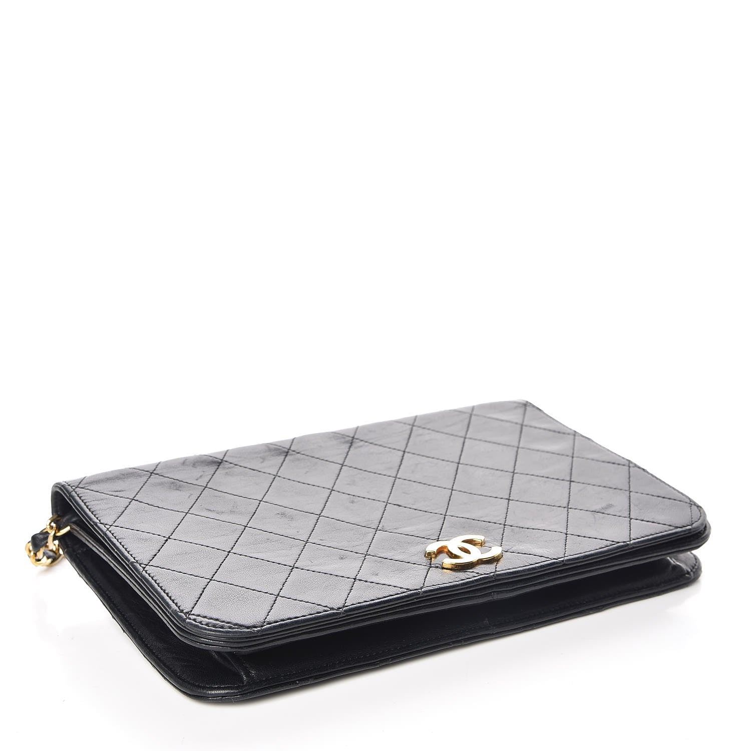 Chanel Lambskin Quilted Small Single Flap Black 4 of 12