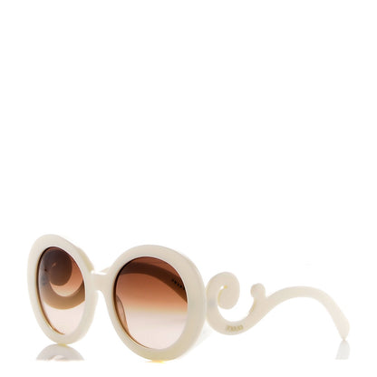 Prada Baroque Sunglasses SPR 27N White 1 of 8