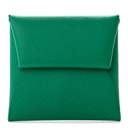 Hermes Epsom Bastia Coin Purse Vert Jade 1 of 9
