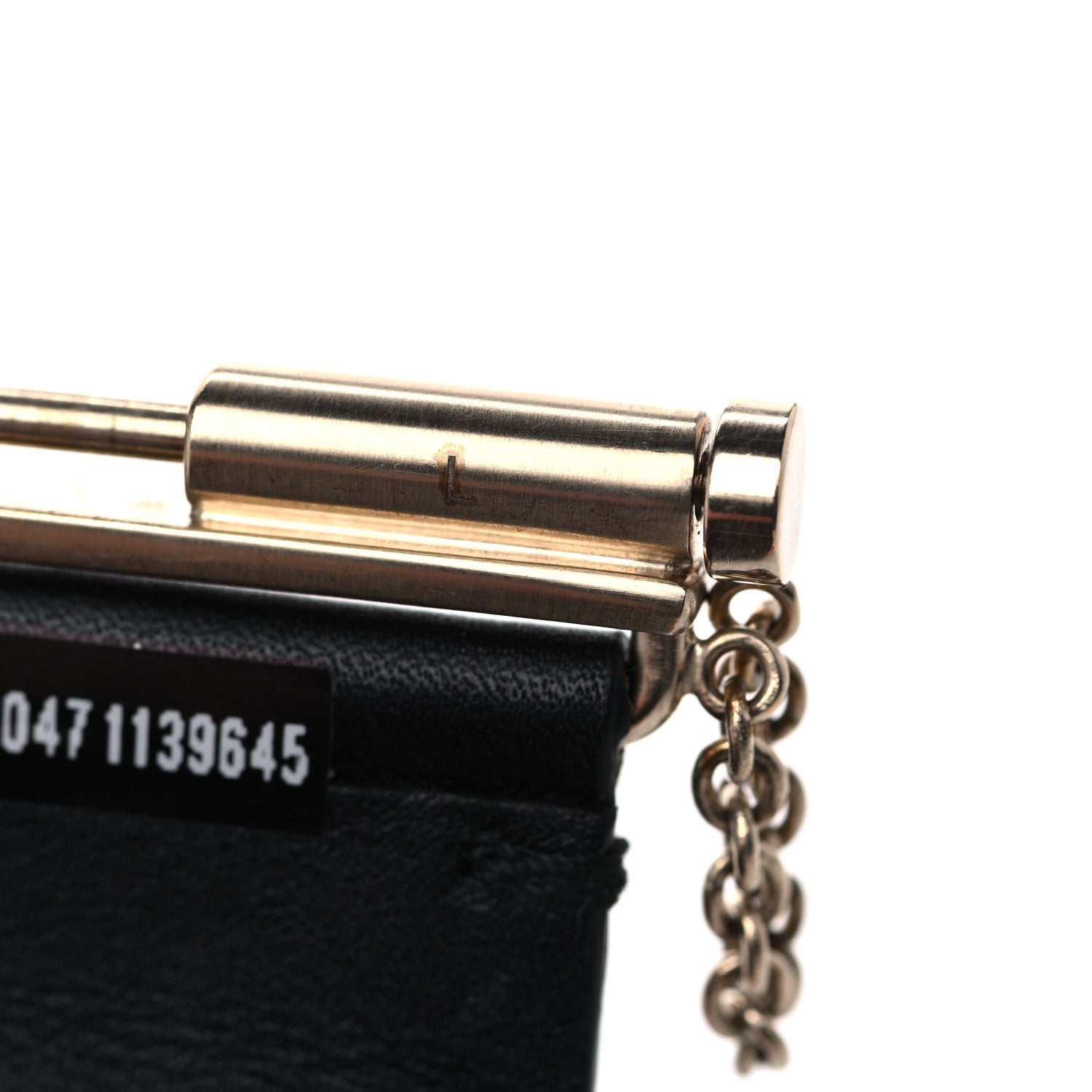 Chanel Calfskin CC Wide Cuff L Black 6 of 12