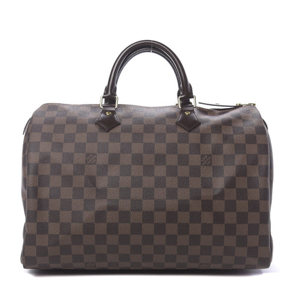 Louis Vuitton Damier Ebene Speedy 35 1 of 12