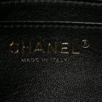 Chanel Lambskin Quilted Mini Crystal Top Handle Rectangular Flap Black 6 of 9