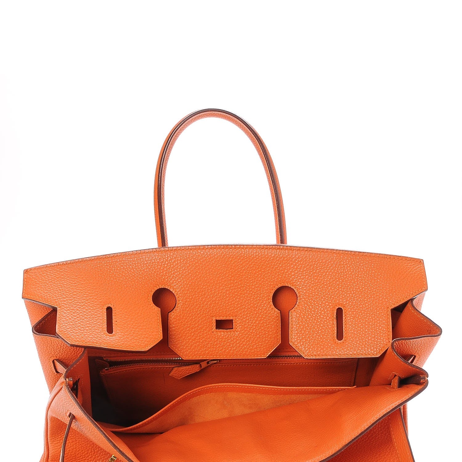 Hermes Togo Birkin 35 Orange 27 of 38