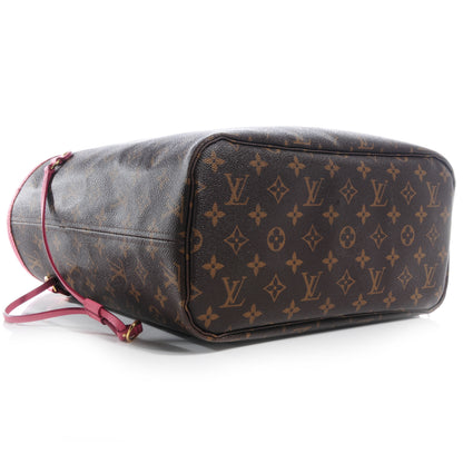 Louis Vuitton Monogram Articles de Voyage Ikat Neverfull MM Rose Velours 4 of 7