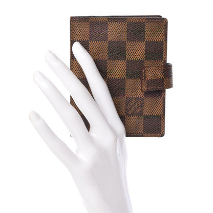 Louis Vuitton Damier Ebene Mini Agenda Cover 2 of 6