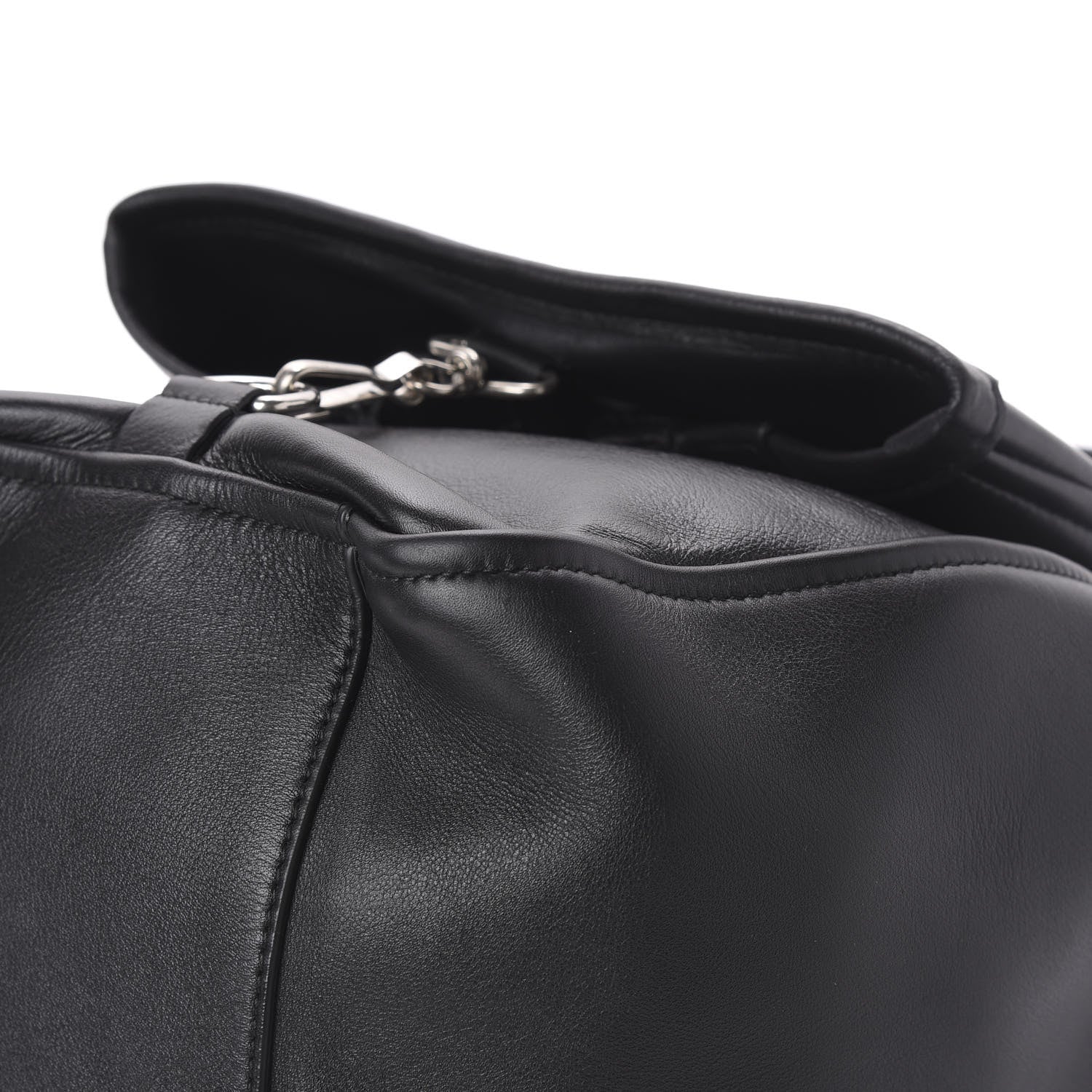 Balenciaga Calfskin Convertible Shoulder Bag Black 6 of 9