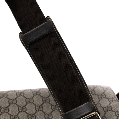 Gucci GG Plus Monogram Messenger Diaper Bag Dark Brown 16 of 20