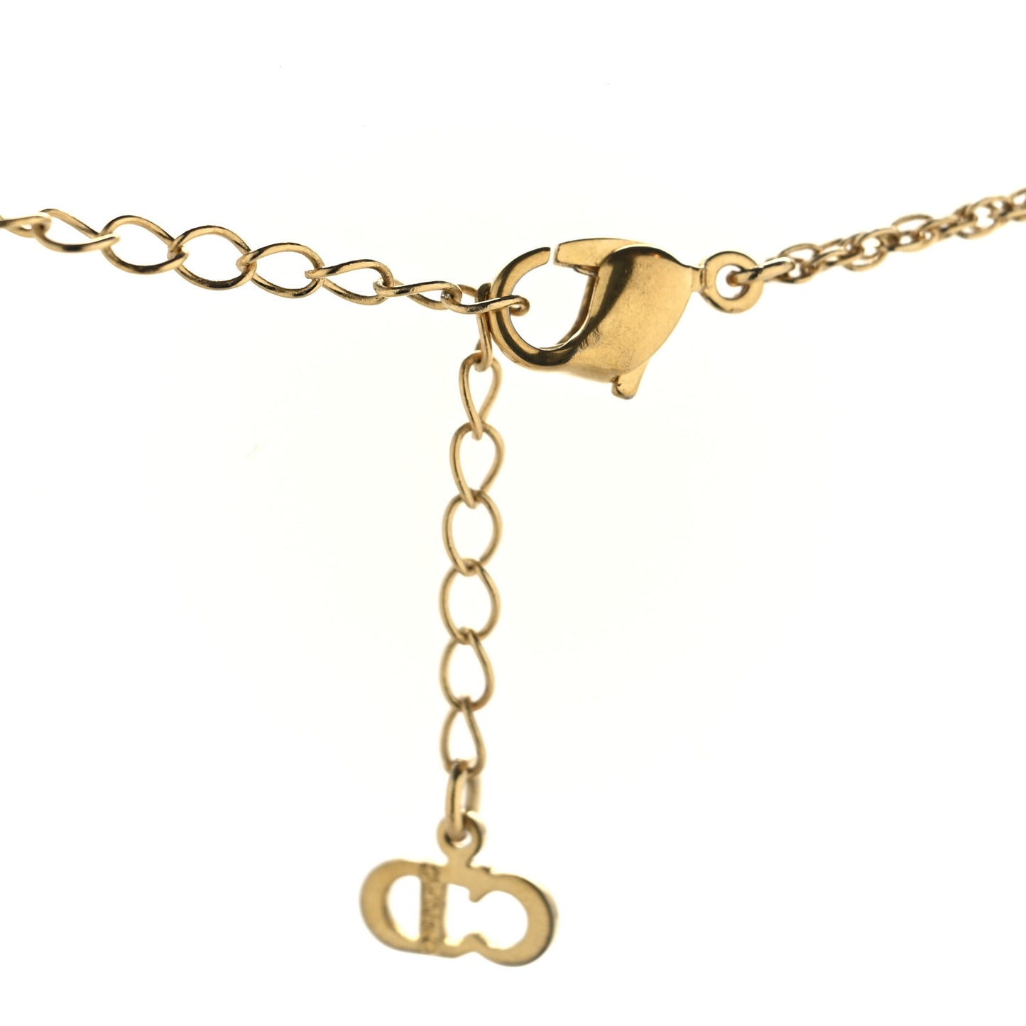 Crystal Heart Pendant Necklace Gold