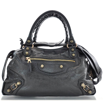 Balenciaga Agneau Giant 12 Rose Gold Hardware Town Black 1 of 12