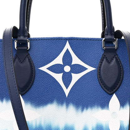 Louis Vuitton Monogram Escale Onthego GM Blue 8 of 11