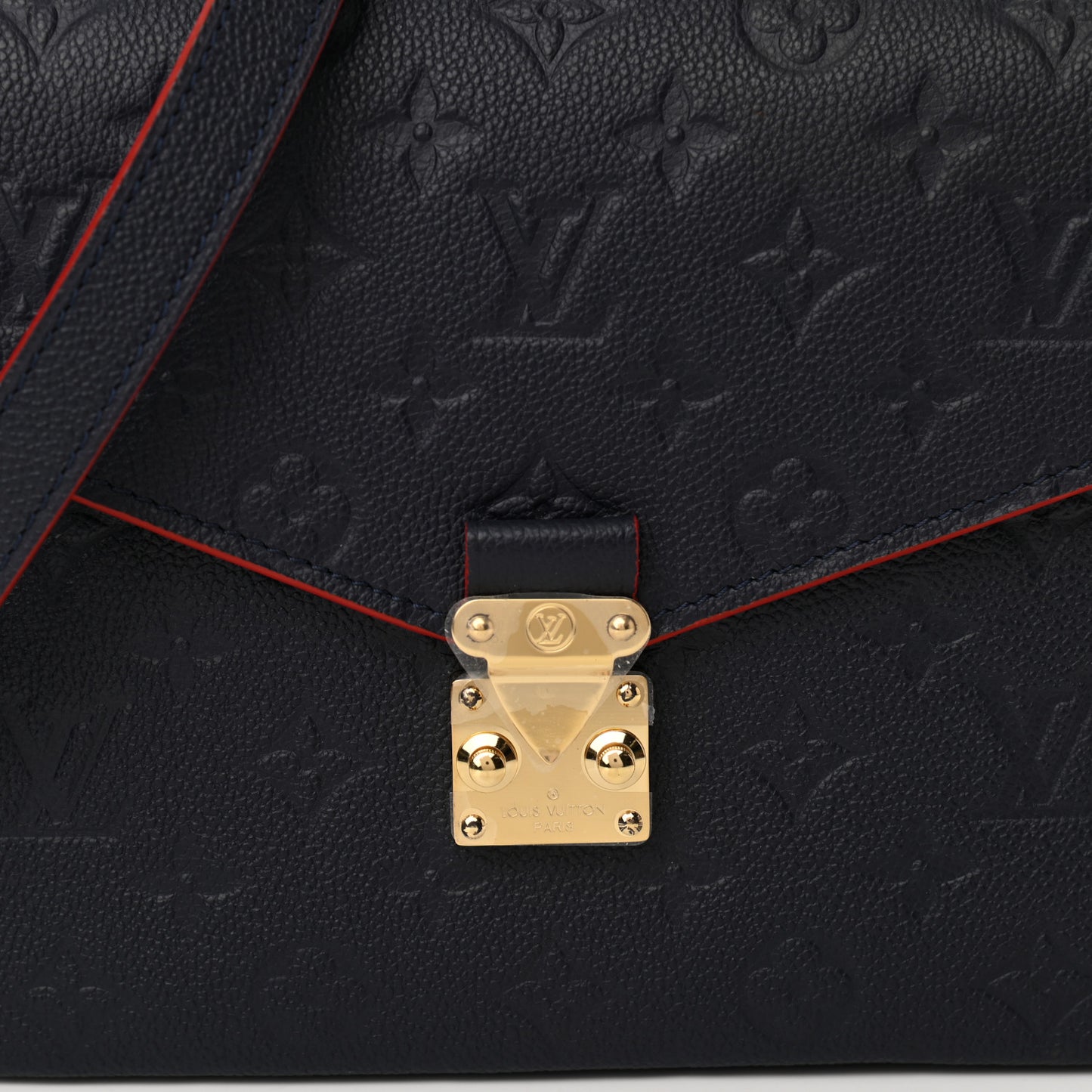 Empreinte Pochette Metis Marine Rouge