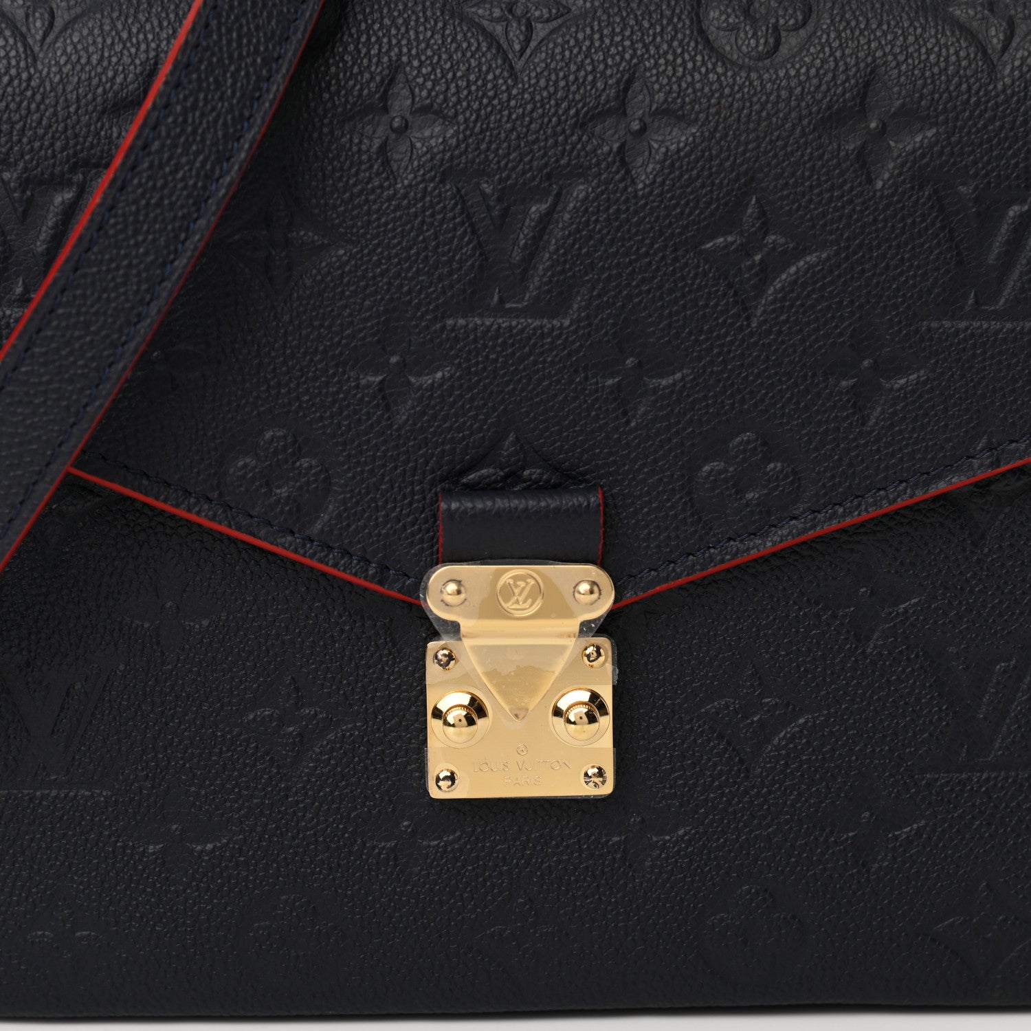 Louis Vuitton Empreinte Pochette Metis Marine Rouge 7 of 9