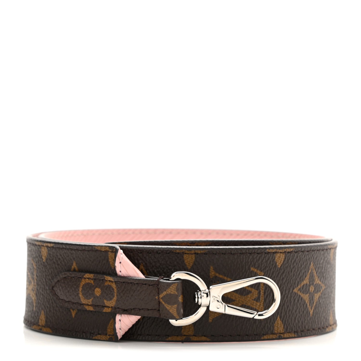 Louis Vuitton Epi Monogram Bandouliere Shoulder Strap Rose Ballerine 1 of 3