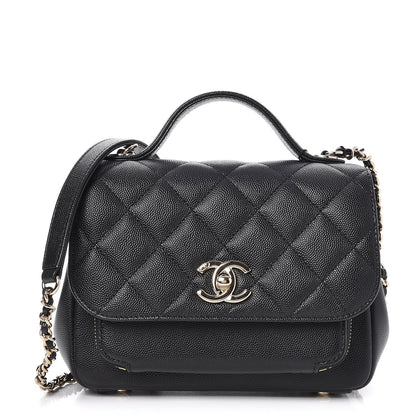 Chanel Caviar Quilted Small Business Affinity Flap Black 1 of 8