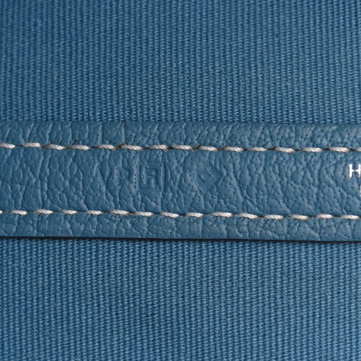 Hermes Negonda Garden Party Tote 36 MM Blue Jean 6 of 12