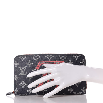 Louis Vuitton Monogram Upside Down Zippy Organizer Wallet 2 of 8