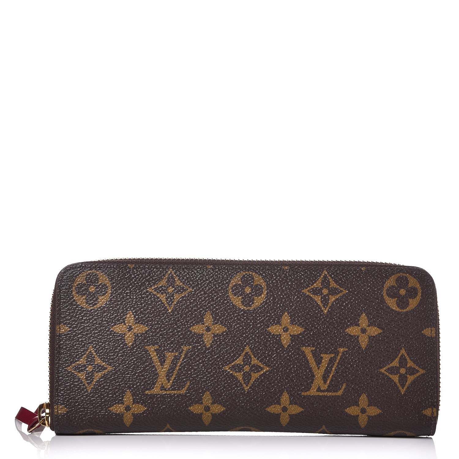 Louis Vuitton Monogram Clemence Wallet Fuchsia 1 of 9