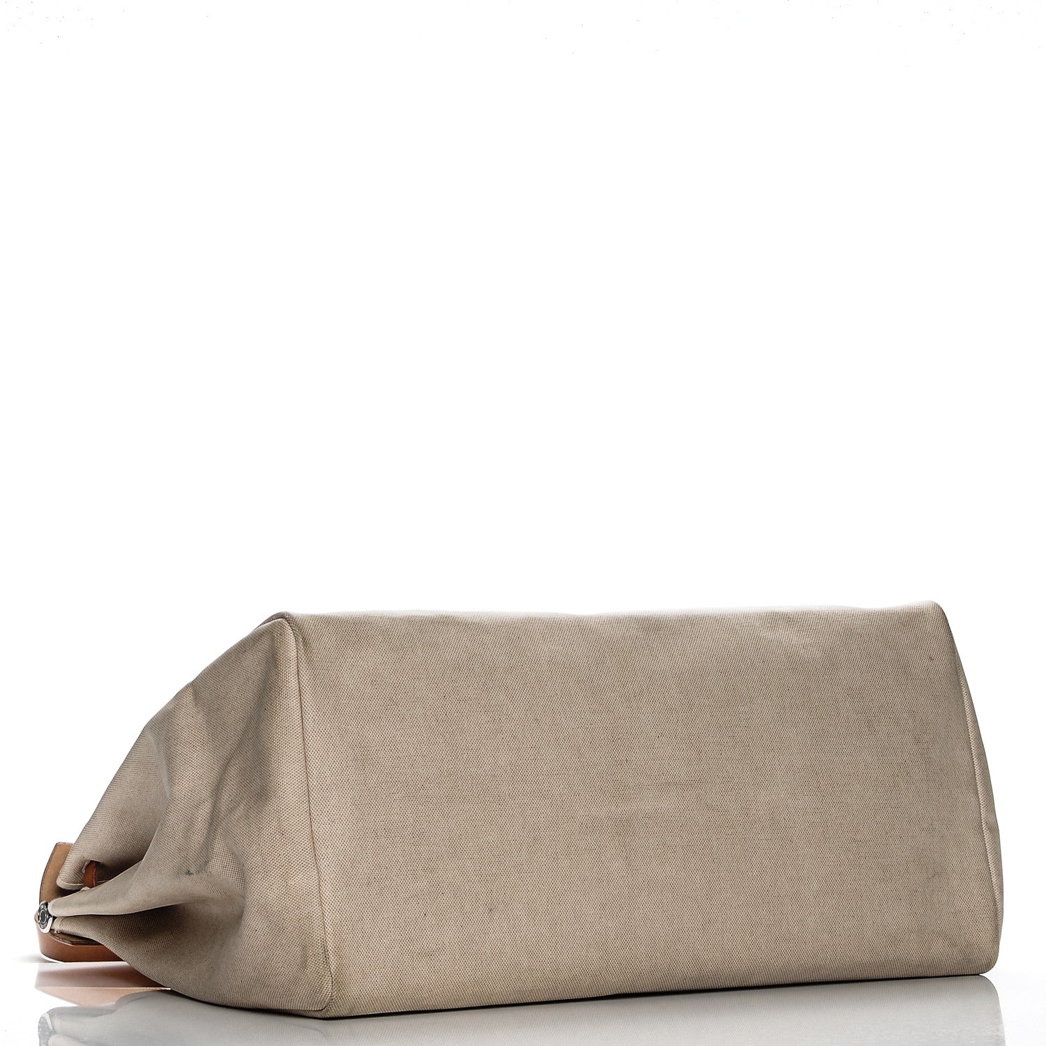 Hermes Barenia Toile Herbag XXL Natural 4 of 13