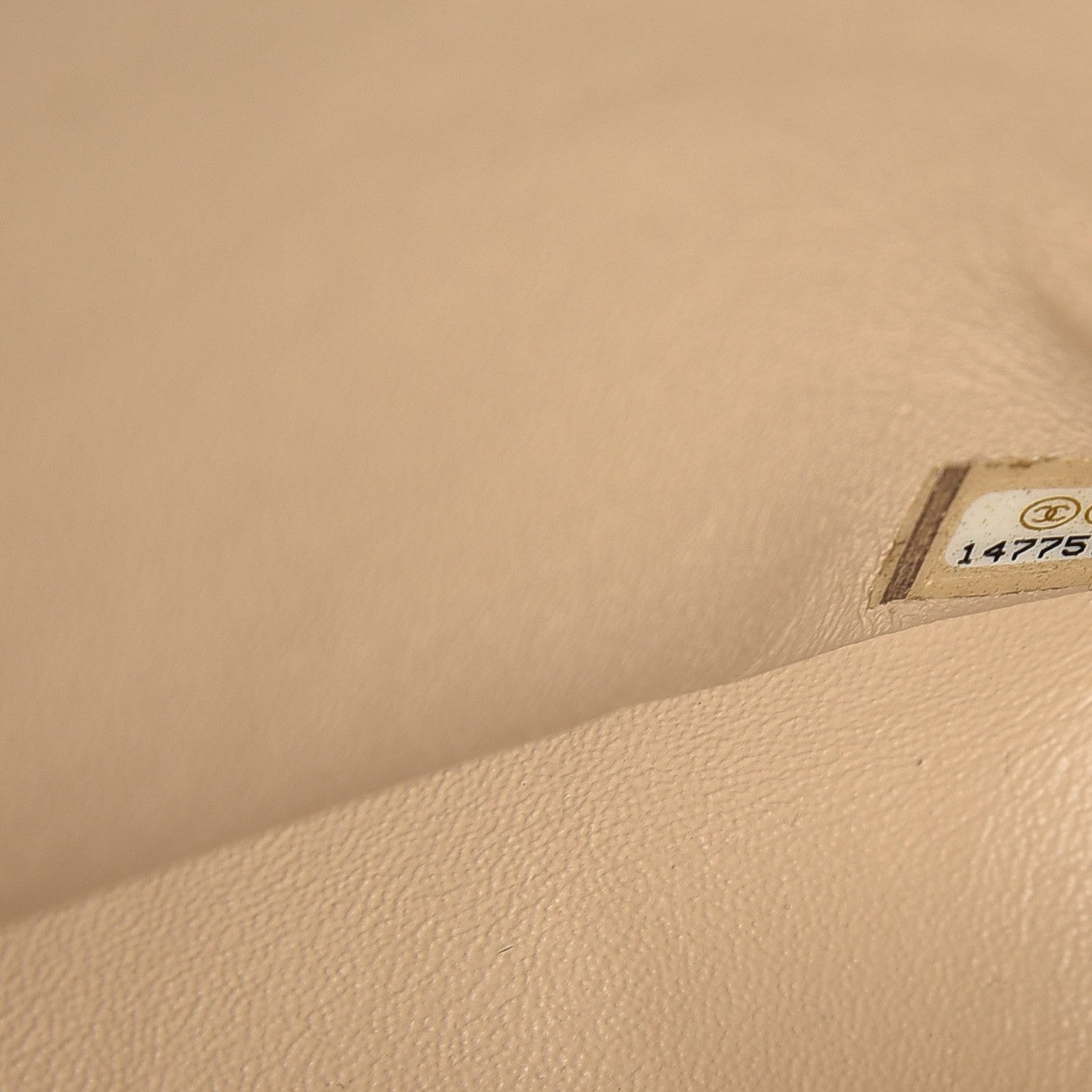 Chanel Lambskin Quilted Jumbo Double Flap Beige Clair 6 of 9
