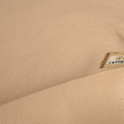 Chanel Lambskin Quilted Jumbo Double Flap Beige Clair 6 of 9