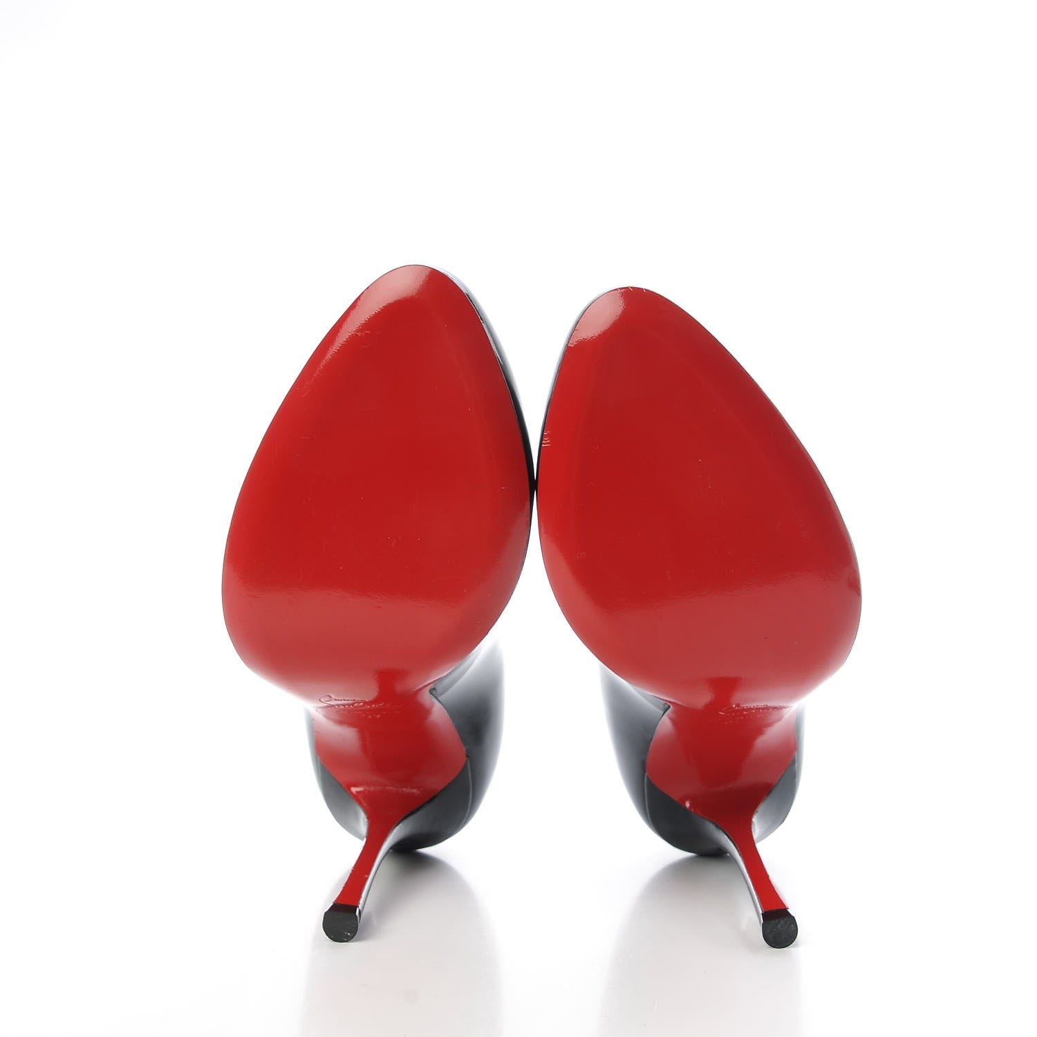 Christian Louboutin Patent Breche 100 Pumps 37 Black 5 of 9