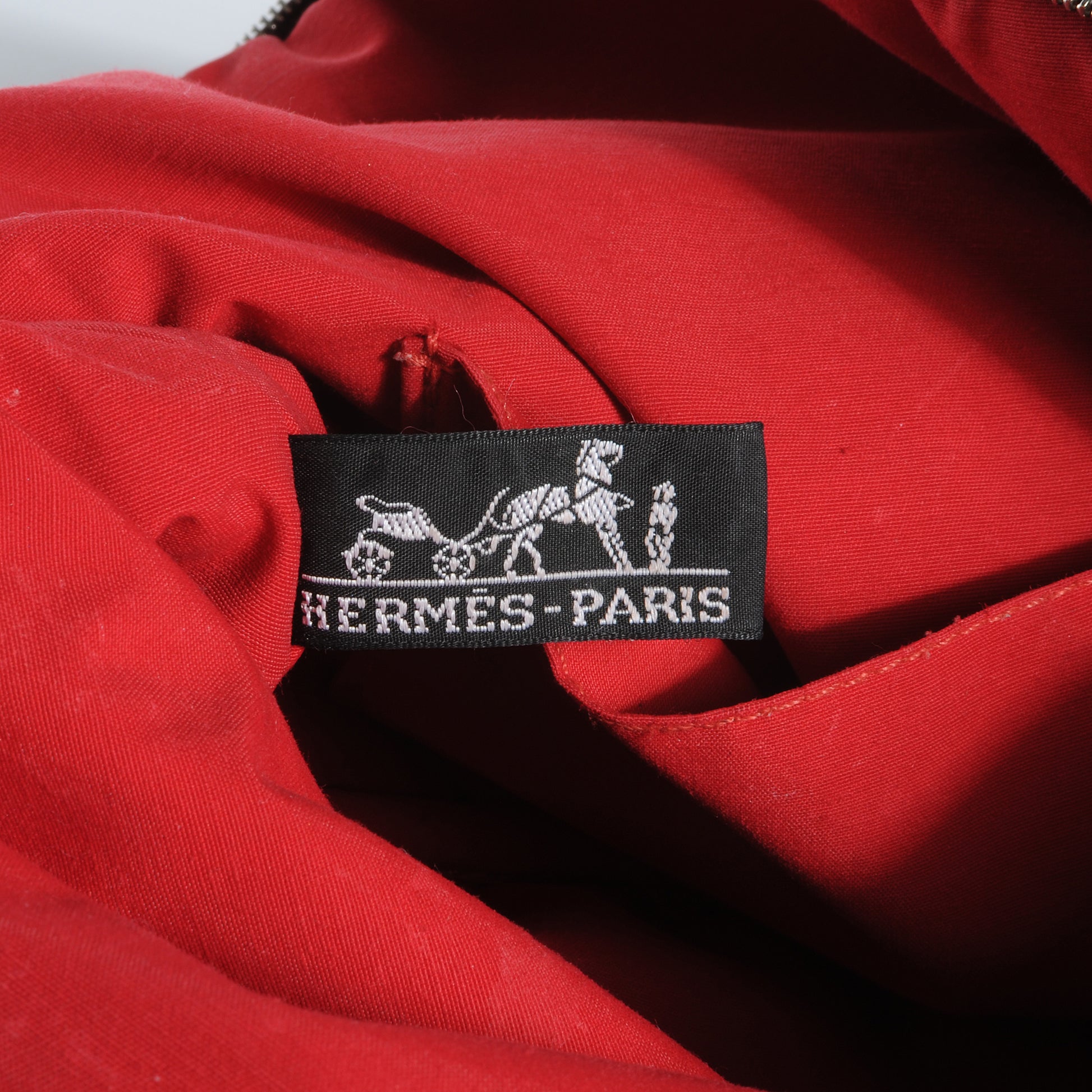 Hermes Silk Bolide Trousse De Voyage Cosmetic Case 5 of 7