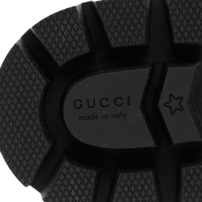Gucci Nappa Frances GG Matelasse Platform Combat Boots 38.5 Black 8 of 11