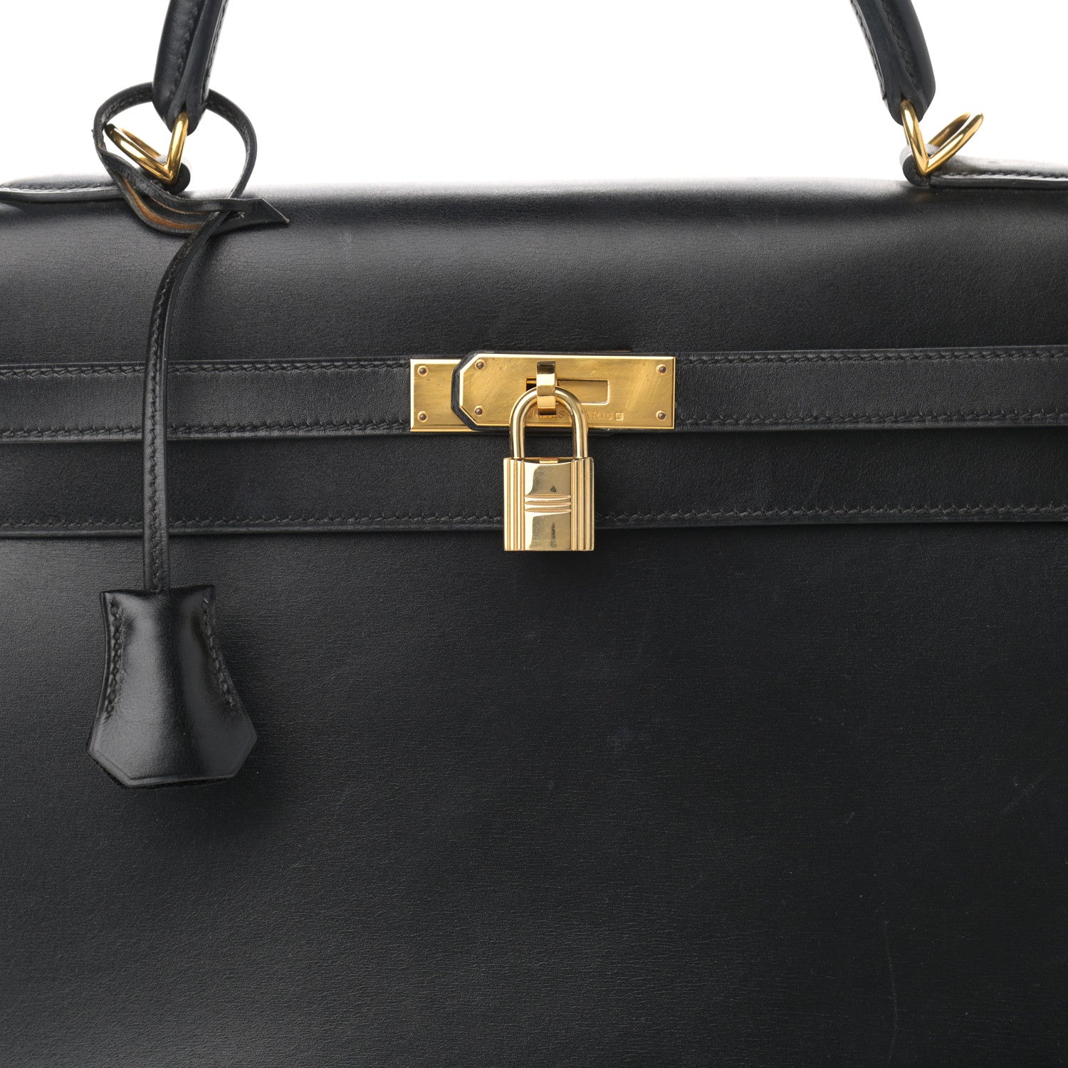 Hermes Box Kelly Sellier 35 Black 7 of 19