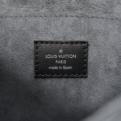 Louis Vuitton Denim Monogram Jacquard Dauphine MM Black 6 of 11