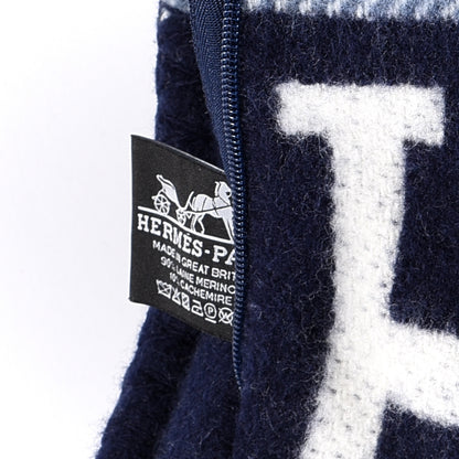Hermes Wool Cashmere Avalon III Pillow PM Ecru Caban 3 of 3