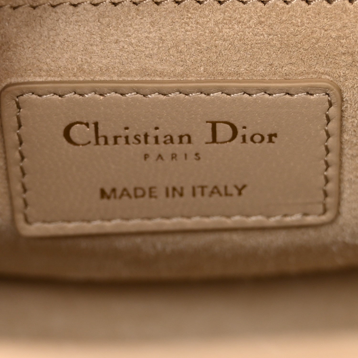 Christian Dior Lambskin Cannage Small My ABCDior Lady Dior 7 of 10