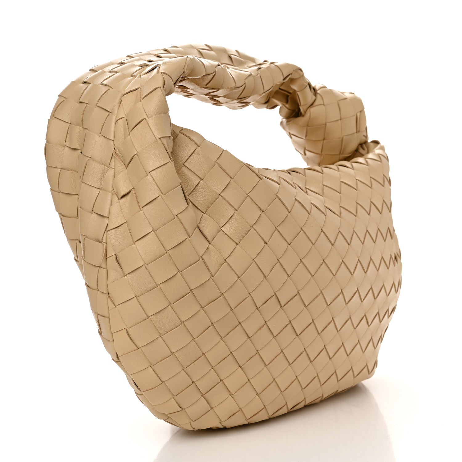 Bottega Veneta Nappa Intrecciato Teen Jodie Hobo Porridge 3 of 10