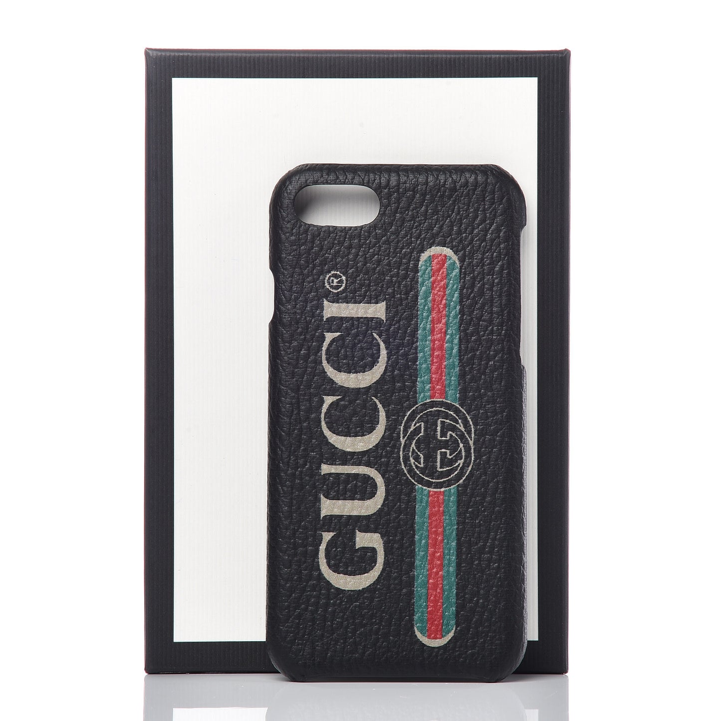 Rubber Print iPhone 7/8 Plus Case Black